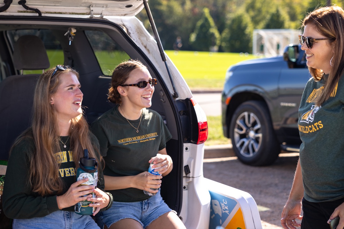Homecoming tailgate party