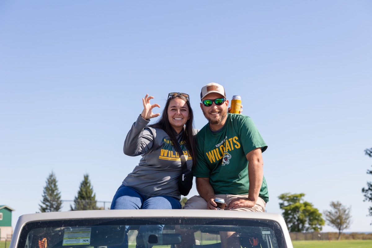 Homecoming tailgate party